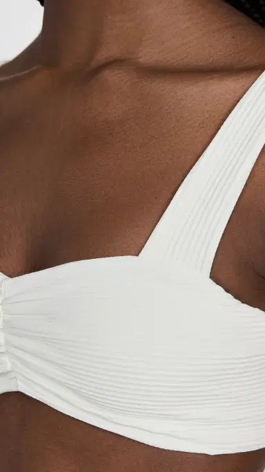 LSPACE Marlee Bikini Top Cream | Thumbnail 6