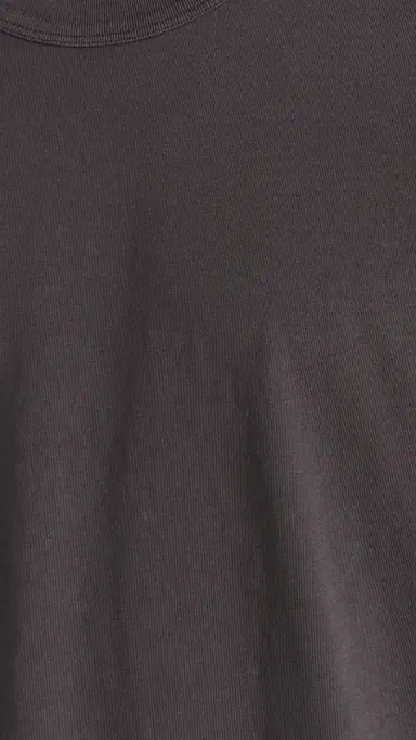 Madewell Garment-Dyed Allday Crewneck Tee Black Coal M | Thumbnail 6