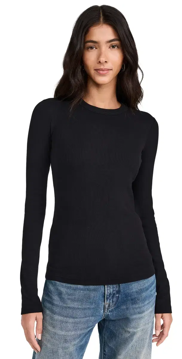 Cotton Citizen Verona Crew hirt Jet Black