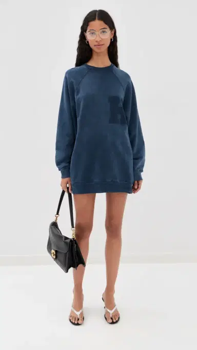 HALFBOY Over Crew Sweatshirt Mood Indigo | Thumbnail 6 HALFBOY Over Crew Sweatshirt Mood Indigo | Thumbnail 6
