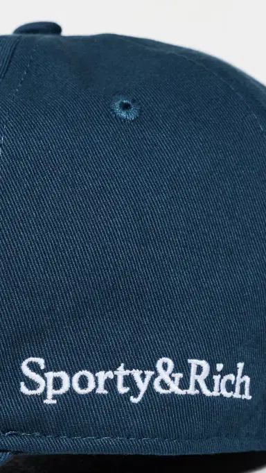 Sporty & Rich Health Is Wealth Cap Light Navy One Size | Thumbnail 5 Sporty & Rich Health Is Wealth Cap Light Navy One Size | Thumbnail 5