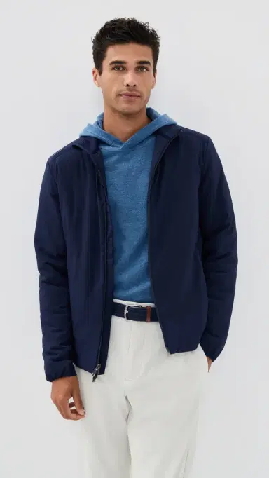 RLX Ralph Lauren Tech Stretch Full Zip Jacket Refined Navy | Thumbnail 2