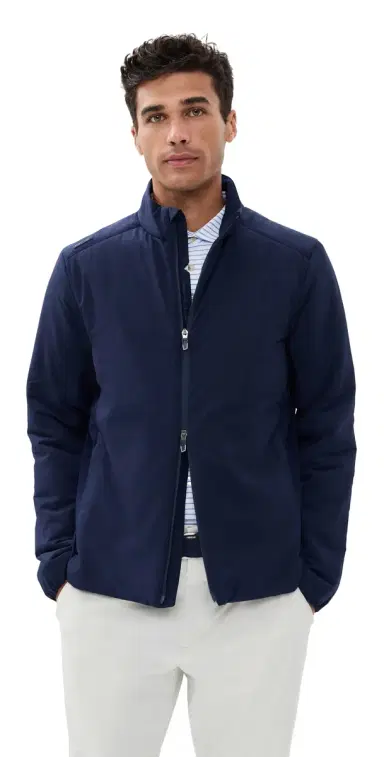 RLX Ralph Lauren Tech Stretch Full Zip Jacket Refined Navy | Thumbnail 1