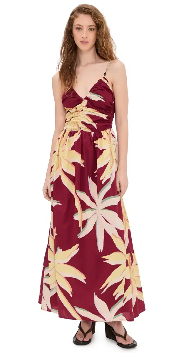 Palm Dress Red Palma
