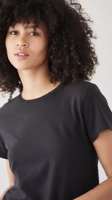 RE/DONE The Classic Tee Washed Black | Thumbnail 6 RE/DONE The Classic Tee Washed Black | Thumbnail 6