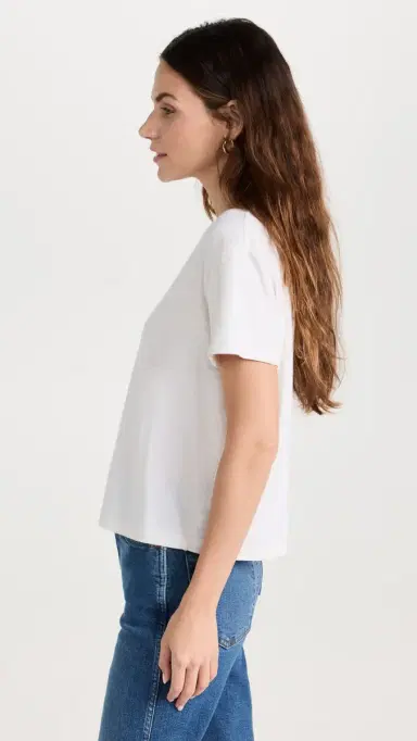 RE/DONE The Classic Tee Vintage White | Thumbnail 4