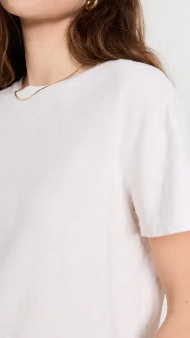 RE/DONE The Classic Tee Vintage White | Thumbnail 6