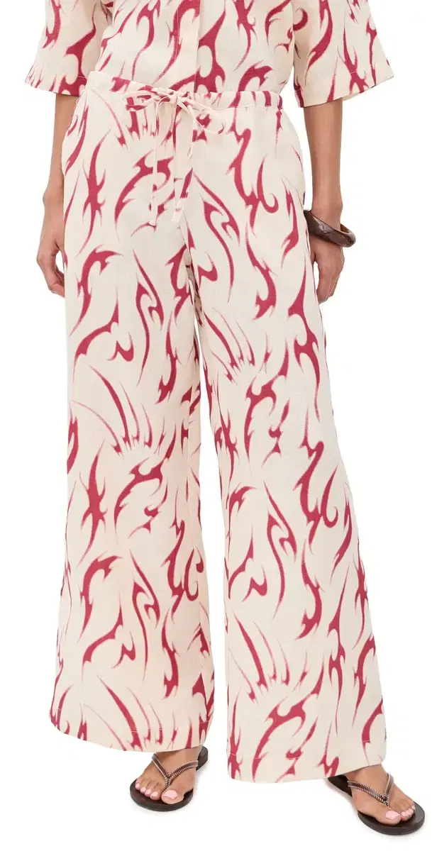 OAS Tribalo Luma Trousers Red