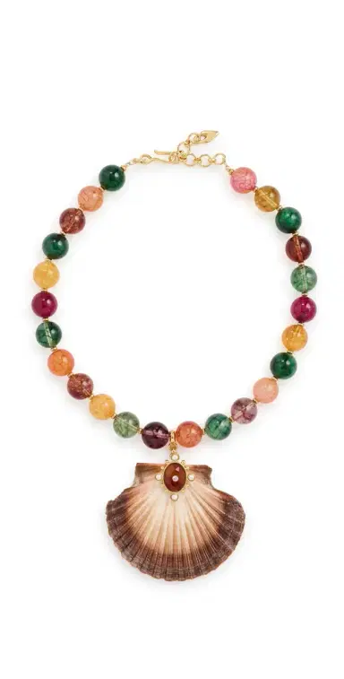 Brinker + Eliza Electric Bloom Necklace Bright Multi | Thumbnail 1 Brinker + Eliza Electric Bloom Necklace Bright Multi | Thumbnail 1