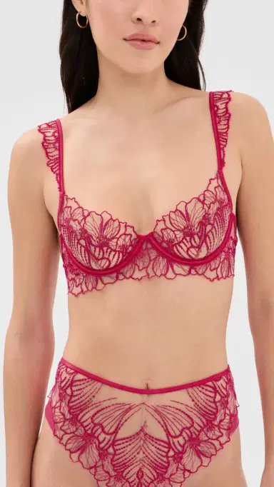 Bluebella Amarosa Wired Bra Virtual Pink/Sheer | Thumbnail 2 Bluebella Amarosa Wired Bra Virtual Pink/Sheer | Thumbnail 2
