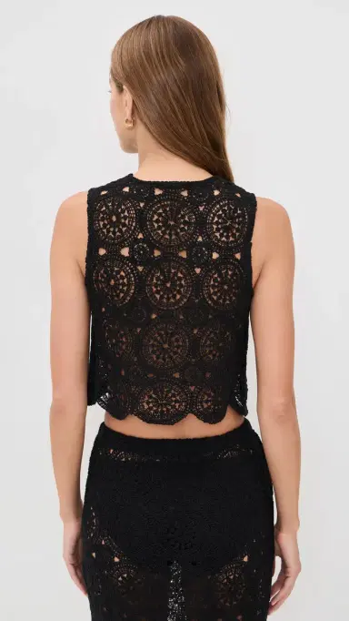 4th & Reckless Laurenne Top Black | Thumbnail 3 4th & Reckless Laurenne Top Black | Thumbnail 3