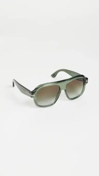 Tom Ford Rhonda Sunglasses Shiny Transparent Sage One Size | Thumbnail 5 Tom Ford Rhonda Sunglasses Shiny Transparent Sage One Size | Thumbnail 5
