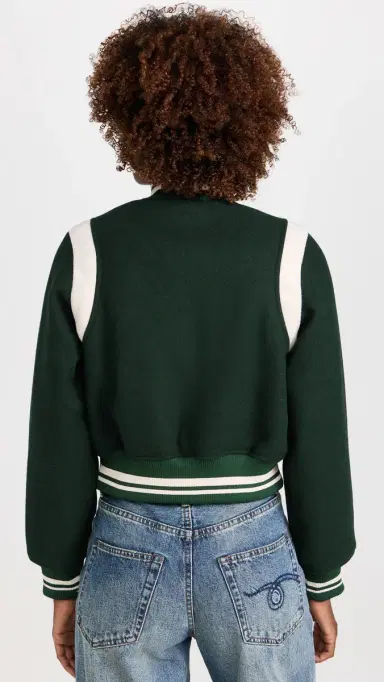 BLANKNYC Smart Move Bomber Jacket Green Combo | Thumbnail 3 BLANKNYC Smart Move Bomber Jacket Green Combo | Thumbnail 3