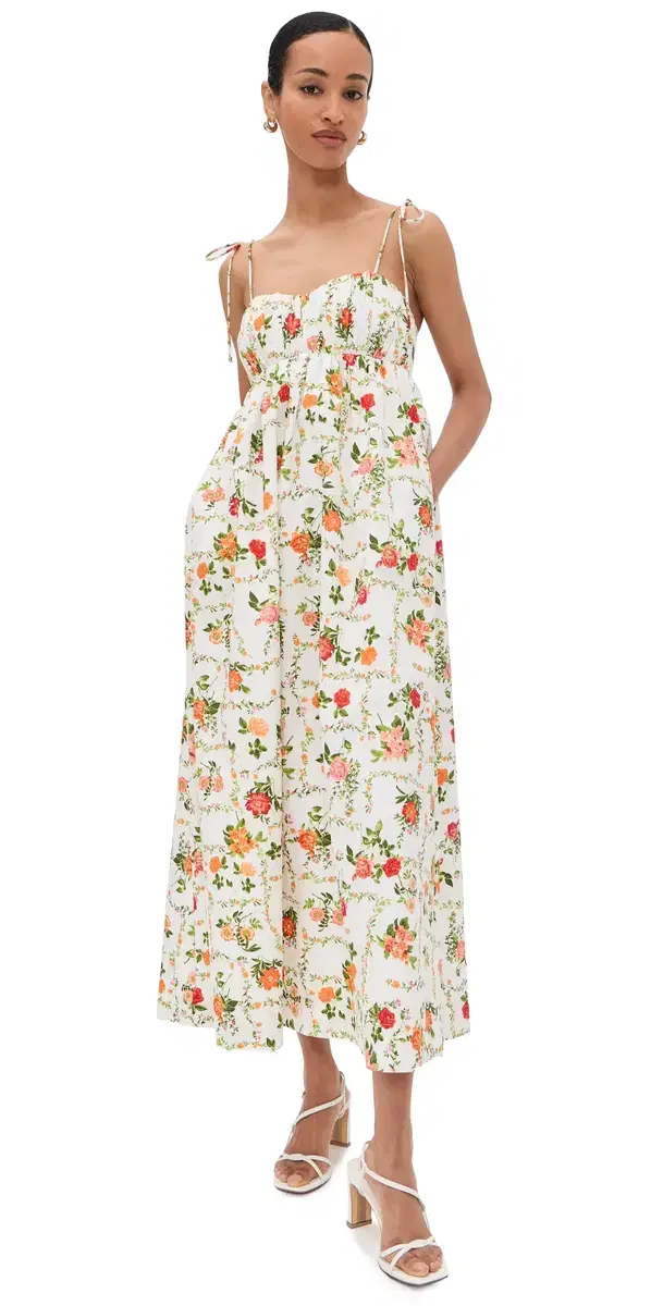 Anisa axi Dress White ulti
