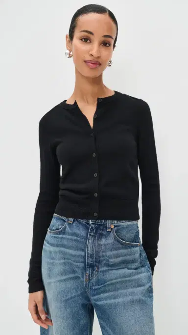 Joe's Jeans The Dani Cashmere Cardigan Black S | Thumbnail 2