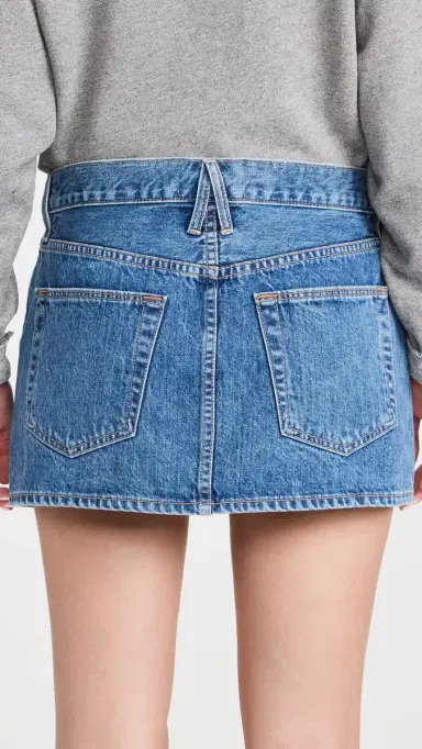SLVRLAKE Low Rise Micro Mini Skirt Sweet Memory 32 | Thumbnail 3