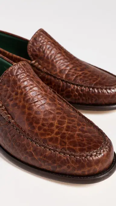 Vinny's Martel Embossed Loafers Brown Crocco | Thumbnail 5 Vinny's Martel Embossed Loafers Brown Crocco | Thumbnail 5