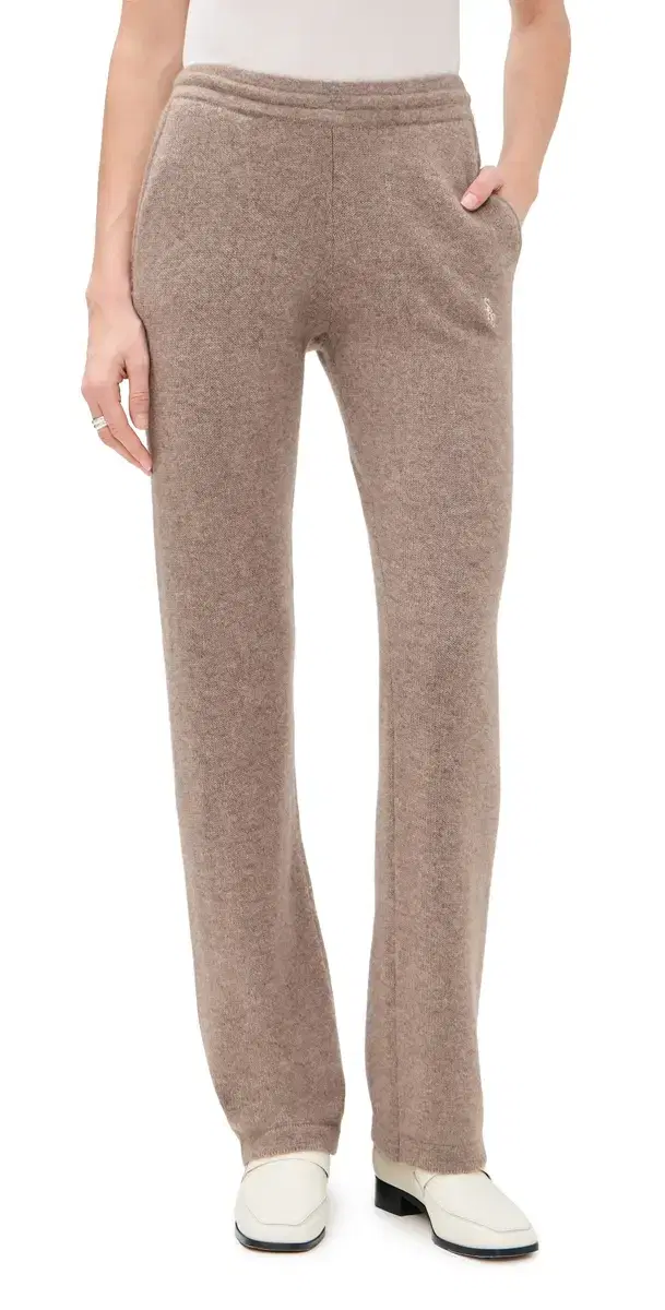 Sporty & Rich SRC Cashmere Trousers Tapioca