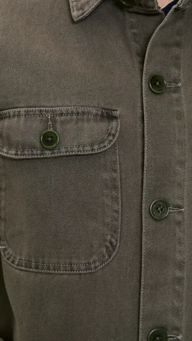 Alex Mill Garment Dyed Work Jacket Thyme M | Thumbnail 6
