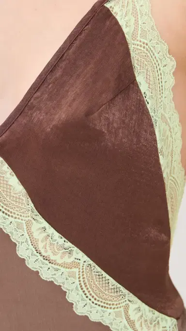 Free People Some Kind of ove Maxi Slip Mink Combo | Thumbnail 6