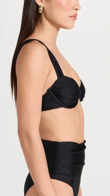 SIMKHAI Anniston Bikini Top Black | Thumbnail 4 SIMKHAI Anniston Bikini Top Black | Thumbnail 4