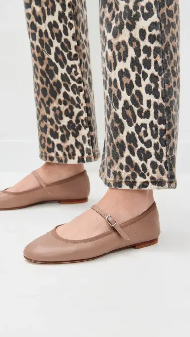 Mansur Gavriel Dance Mary Jane Flats Anise | Thumbnail 3