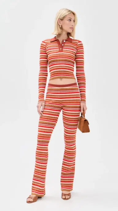 Bananhot Ann Pants Bayadere Rib Stripes XL | Thumbnail 2 Bananhot Ann Pants Bayadere Rib Stripes XL | Thumbnail 2