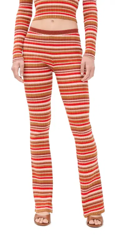 Bananhot Ann Pants Bayadere Rib Stripes XL | Thumbnail 1 Bananhot Ann Pants Bayadere Rib Stripes XL | Thumbnail 1