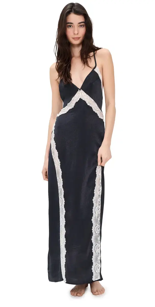 Some Kind of ove Maxi Slip Black Combo