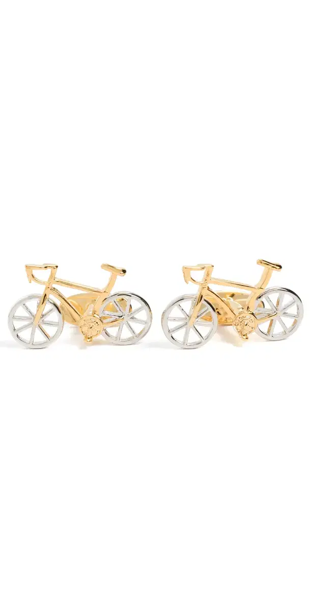 Bicycle Cufflinks Multicolor. One Size