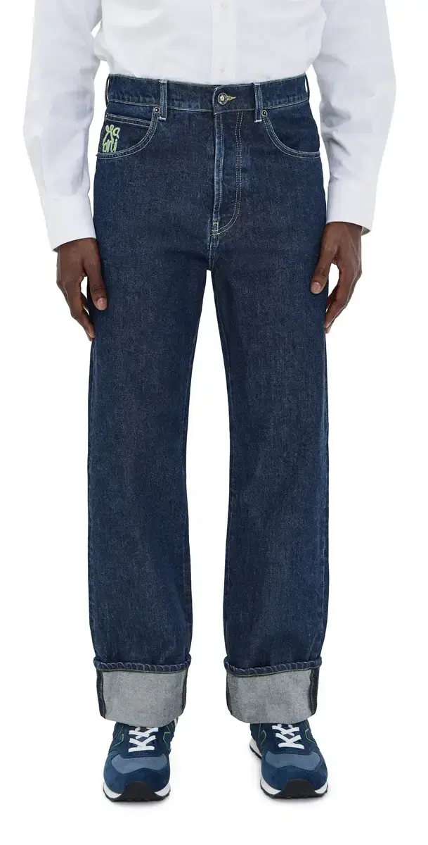 Rigid Trousers Blublack