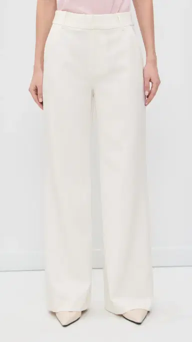Favorite Daughter The Jones Wide Leg Pants Pearl | Thumbnail 2 Favorite Daughter The Jones Wide Leg Pants Pearl | Thumbnail 2