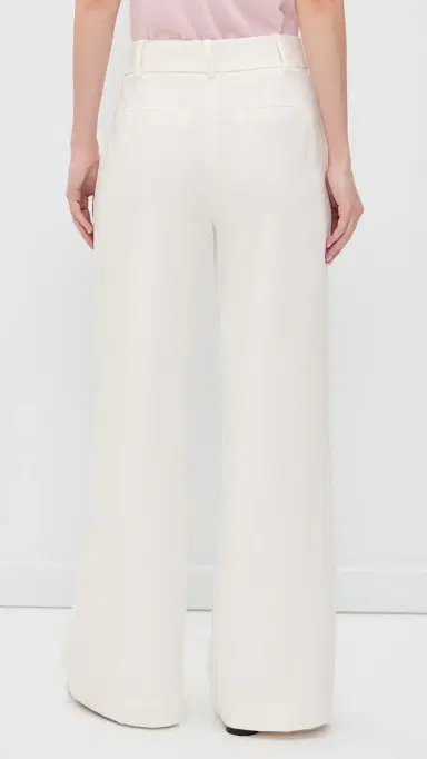 Favorite Daughter The Jones Wide Leg Pants Pearl | Thumbnail 3 Favorite Daughter The Jones Wide Leg Pants Pearl | Thumbnail 3