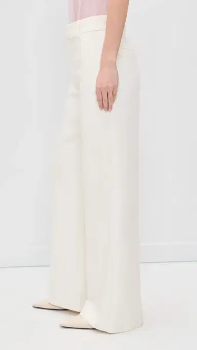 Favorite Daughter The Jones Wide Leg Pants Pearl | Thumbnail 4 Favorite Daughter The Jones Wide Leg Pants Pearl | Thumbnail 4
