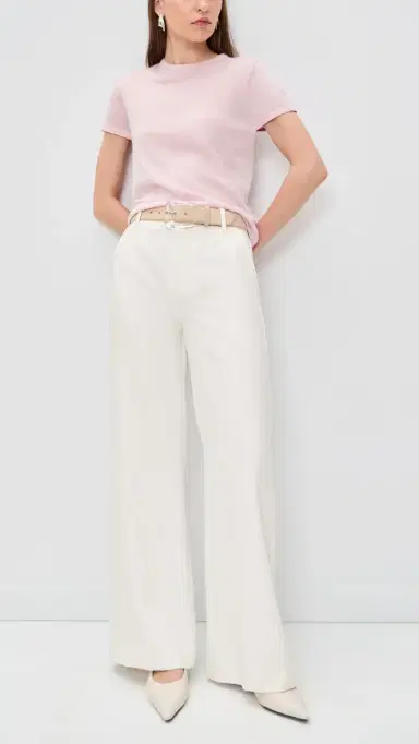 Favorite Daughter The Jones Wide Leg Pants Pearl | Thumbnail 5 Favorite Daughter The Jones Wide Leg Pants Pearl | Thumbnail 5