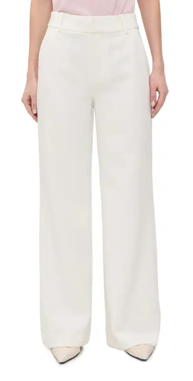 Favorite Daughter The Jones Wide Leg Pants Pearl | Thumbnail 1 Favorite Daughter The Jones Wide Leg Pants Pearl | Thumbnail 1
