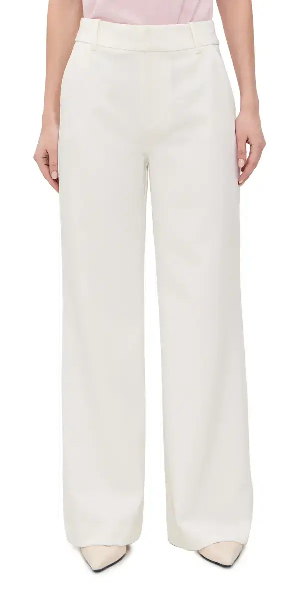 Favorite Daughter The Jones Wide Leg Pants Pearl