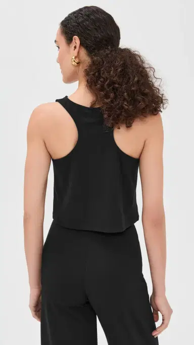 Ripley Rader Ponte Knit Tank Top Black L | Thumbnail 3