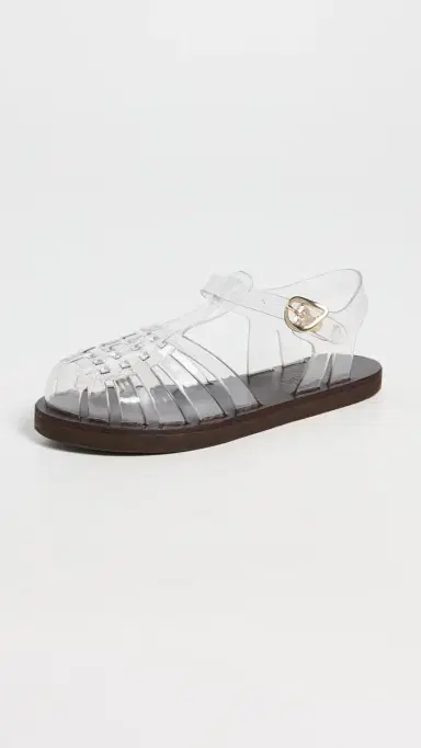 Ancient Greek Sandals Homeria Jelly Sandals Clear 39 | Thumbnail 2 Ancient Greek Sandals Homeria Jelly Sandals Clear 39 | Thumbnail 2