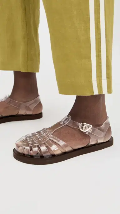 Ancient Greek Sandals Homeria Jelly Sandals Clear 39 | Thumbnail 3 Ancient Greek Sandals Homeria Jelly Sandals Clear 39 | Thumbnail 3