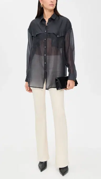 DL1961 Bridget Bootcut High Rise Instasculpt Jeans Flax (DL Airbrushed) 29 | Thumbnail 5