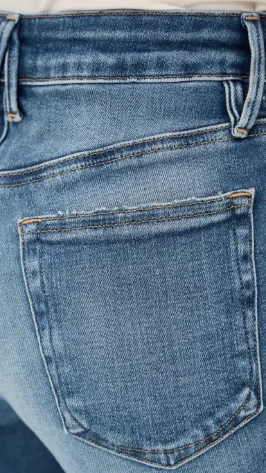 Good American Good Legs Flare Jeans Indigo11 | Thumbnail 6