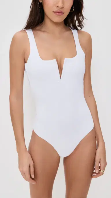 BEACH RIOT Tropez One Piece White L | Thumbnail 2 BEACH RIOT Tropez One Piece White L | Thumbnail 2