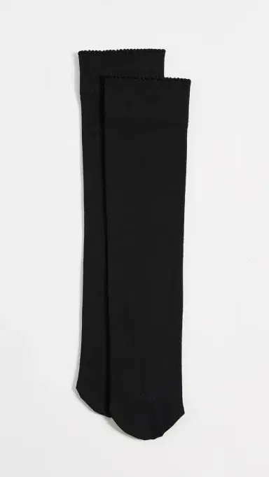 Wolford Velvet De Luxe 50 Knee-Highs Black M | Thumbnail 4