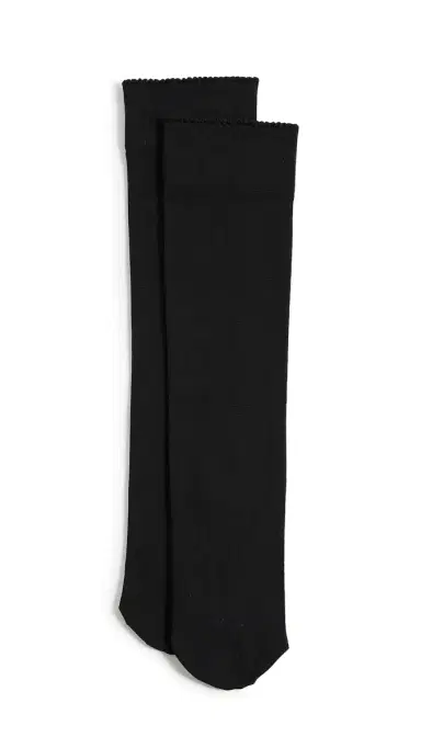 Wolford Velvet De Luxe 50 Knee-Highs Black M | Thumbnail 1