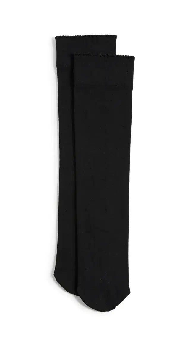 Wolford Velvet De Luxe 50 Knee-Highs Black