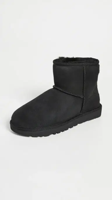 UGG Classic Mini II Boots Black 8 | Thumbnail 2