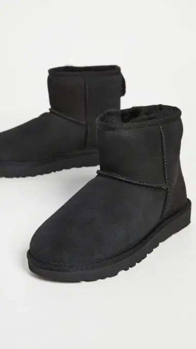 UGG Classic Mini II Boots Black 8 | Thumbnail 5