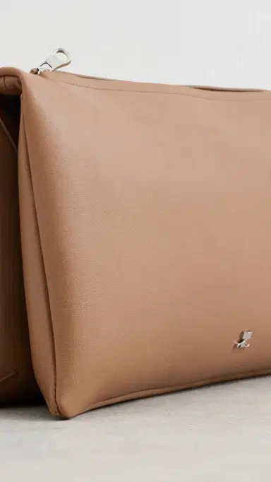 Courrèges Cuff Leather Bag Bronze One Size | Thumbnail 5 Courrèges Cuff Leather Bag Bronze One Size | Thumbnail 5