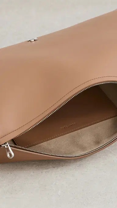 Courrèges Cuff Leather Bag Bronze One Size | Thumbnail 6 Courrèges Cuff Leather Bag Bronze One Size | Thumbnail 6